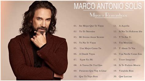 canciones de marco antonio solis